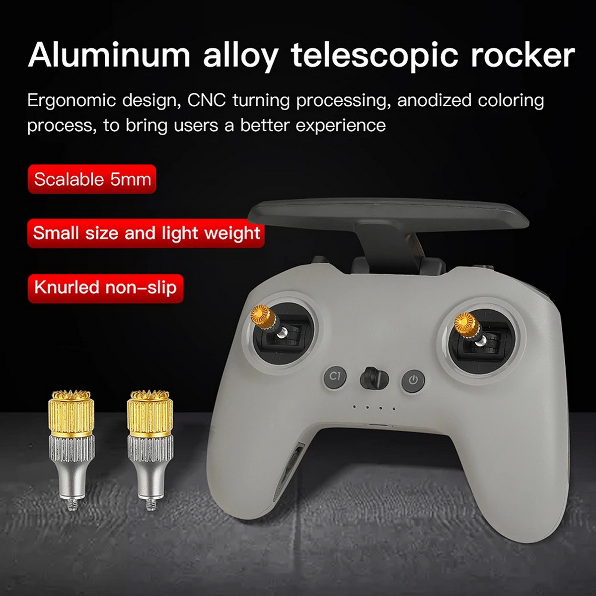 2 pièces de capuchons antidéra - Drone Control Stick avis et prix